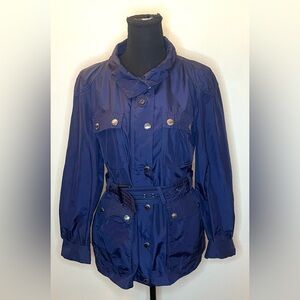 Martin+Osa-Navy blue woman’s‎ rain jacket Size L